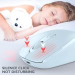 HXSJ M107 4-Tasten 1600 DPI 2,4 GHz kabellose Maus, Batterieversion, Dual Mode Rechargeable – Bild 9