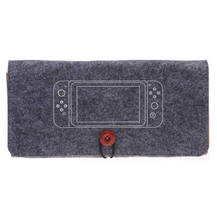 Tragbare weiche Filz-Handtaschen-Aufbewahrungs-Schutztasche für Nintendo Switch – Bild 2