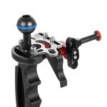 PULUZ Verschlussauslöser-Verlängerungsadapter-Hebelhalterung für Unterwasserarmsystem, Trigger(Red), Trigger(Blue), Trigger(Gold), Trigger(Black Red), Trigger (Black) – Bild 6