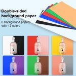 PULUZ 50 cm faltbares tragbares Ringlicht PD30W Schnelllade-USB-Fotobeleuchtung Studio-Schießzeltbox mit 6 x doppelseitigen Hintergründen, Größe: 50 cm x 50 cm x 50 cm – Bild 3