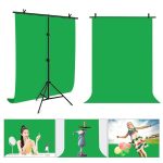 PULUZ 1 x 2 m T-förmiger Fotostudio-Hintergrund-Stützständer, Hintergrund-Querstangen-Halterungs-Set mit Clips, 1 x 2m Bracket Kit – Bild 8