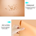 PULUZ Fotografie-Hintergrund, PVC-Papier-Sets für Studio-Zeltbox, Größe: 156 cm x 80 cm, Backdrop 80cm (Black), Backdrop 80cm(Orange), Backdrop 80cm(White) – Bild 4