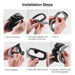 Für DJI Avata Goggles 2 PULUZ Flying Eye Mask Silikon Schutzhülle, For DJI Avata Goggles 2 – Bild 8