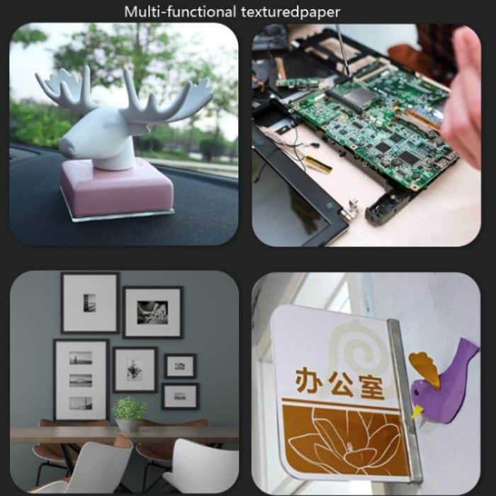 1mm doppelseitige Klebstoff-Aufkleber-Band für iPhone / Samsung / HTC-Handy-Touch-Panel-Reparatur, Länge: 50m (weiß) – Bild 4