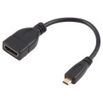 17 cm Micro-HDMI-Stecker auf HDMI-Buchse Adapterkabel