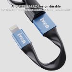 IVON CA90 3,1 A Max. tragbares USB-zu-USB-C/Typ-C-Datenkabel mit Ring, Länge: 14,5 cm – Bild 6