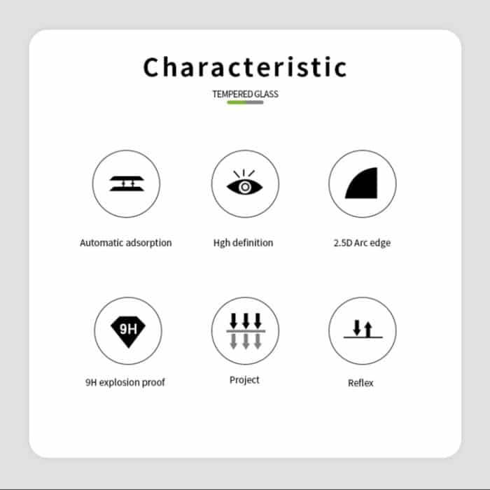 PINWUYO 9H 2.5D Vollbild-Hartglasfolie, For iPhone 13 mini, For iPhone 13 / 13 Pro, For iPhone 13 Pro Max – Bild 3