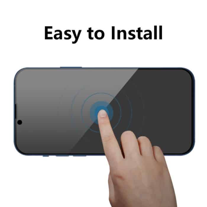 5 Stück ENKAY Hat-Prince Full Coverage 28 Grad Sichtschutzfolie Anti-Spionage-Hartglasfolie, For iPhone 13 mini, For iPhone 13 / 13 Pro, For iPhone 13 Pro Max – Bild 5