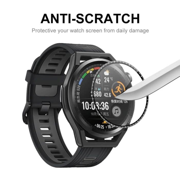 Für Huawei Watch GT Runner 46 mm ENKAY Hat-Prince 3D Full Coverage Soft PC gebogene Kante + PMMA HD Displayschutzfolie, 1 PC, 2 PCS, 5 PCS, 10 PCS – Bild 6