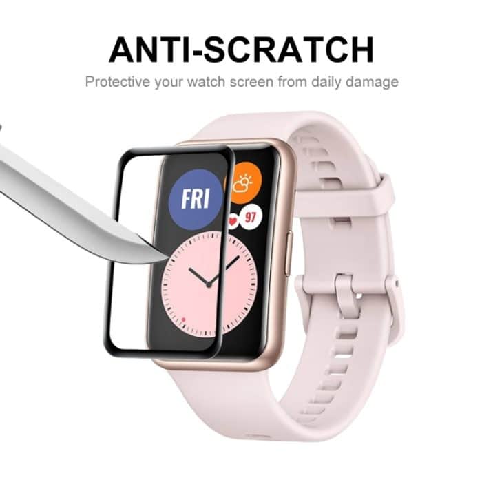 ENKAY 3D Full Coverage Soft PC Edge + PMMA HD Displayschutzfolie für Huawei Watch Fit mini, 1 PC, 2 PCS – Bild 6