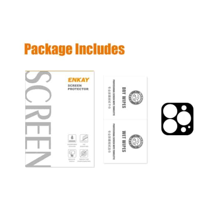 ENKAY 9H Hintere Linse Gehärtete Glasfolie Für iPhone 13 Pro / 13 Pro Max, For iPhone 13 Pro / 13 Pro Max(1 PC), For iPhone 13 Pro / 13 Pro Max(2 PCS) – Bild 2