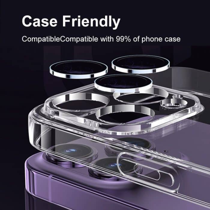 ENKAY Hat-Prince gehärtete Einzelring-Kameraglasfolie mit Positionierer, For iPhone 13 / 13 mini, For iPhone 13 Pro / 13 Pro Max, For iPhone 14 / 14 Plus, For iPhone 14 Pro / 14 Pro Max – Bild 7