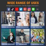 3-in-1-Mini-Wireless-Lavalier-Mikrofon für iPhone / iPad / Android / PC-Kamera, One by One, One by Two – Bild 6