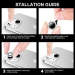 ENKAY AR Antireflexions-Individueller Diamantring-Kameraobjektivglas-Vollfilm, For iPhone 14 Pro / 14 Pro Max – Bild 7