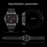 KC86 1,43 Zoll Farbbildschirm Smart Watch, unterstützt Bluetooth-Anrufe/Gesundheitsüberwachung – Bild 8