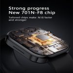 N18 2,01-Zoll-Smartwatch mit Farbbildschirm, unterstützt Bluetooth-Anrufe/Gesundheitsüberwachung – Bild 4