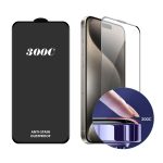 ENKAY 300C Super Large Arc Vollflächige Abdeckung Hochfeste Aluminium-Silizium-Hartglasfolie, For iPhone 16 Pro Max, For iPhone 16 Pro, For iPhone 15 Pro Max, For iPhone 15 Pro, For iPhone 14 Pro, For iPhone 14 Pro Max, For iPhone 12 Pro Max...