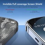 2 Stück ENKAY 300C Super Large Arc Volle Abdeckung Hochaluminium-Silizium-Hartglasfolie, For iPhone 16 Pro Max, For iPhone 16 Pro, For iPhone 15 Pro Max, For iPhone 15 Pro, For iPhone 14 Pro, For iPhone 14 Pro Max, For iPhone 12 Pro Max... – Bild 4