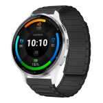 22 mm I-förmiges magnetisches Silikon-Uhrenarmband, For Garmin Venu 3, For Garmin Forerunner 265