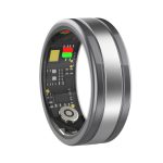 R18 SIZE 8 Smart Ring, unterstützt Herzfrequenz / Blutsauerstoff / Schlaf / mehrere Sportmodi