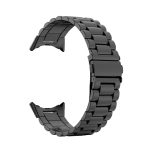 Uhrenarmband aus Edelstahl mit Faltschließe und drei Perlen, For Google Pixel Watch 3 45mm – Bild 3