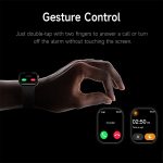 KL08 2,04 Zoll Farbbildschirm Smart Watch Silikonarmband, unterstützt Bluetooth-Anrufe – Bild 6