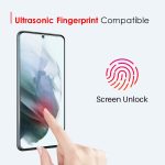 NORTHJO A++ Bildschirmfolie aus gehärtetem Glas, unterstützt Entsperren per Fingerabdruck, For Samsung Galaxy S21+ 5G – Bild 2