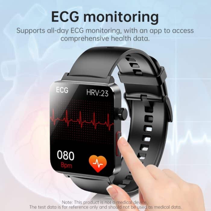 KS03 Pro 1,96 Zoll Farbdisplay-Smartwatch, unterstützt Bluetooth-Anrufe/Gesundheitsüberwachung – Bild 4