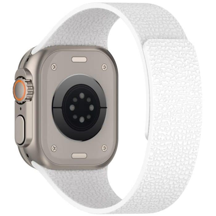 Magnetisches Uhrenarmband aus Silikon mit Litschi-Textur, For Apple Watch 42mm / 41mm / 40mm / 38mm – Bild 2