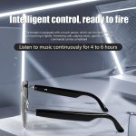 GS02 Smart Glasses, unterstützt Sprachassistenten / Bluetooth-Anrufe / Fotografie per Fernbedienung – Bild 7