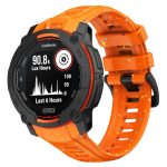 Eco-Friendly Granular Colorful Dots Silicone Watch Band, For Garmin Instinct 3 AMOLED / Solar 45mm