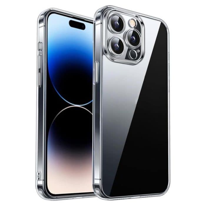Kalebol Highly Transparent PC Hybrid TPU Phone Case, For iPhone 14 Pro Max, For iPhone 13 Pro Max, For iPhone 13 Pro, For iPhone 13, For iPhone 12 Pro Max, For iPhone 12 Pro – Bild 1