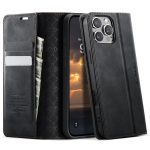 CaseMe 033 Calf Leather Lining Microfibre RFID Blocking Phone Case, For iPhone 14 Pro Max, For iPhone SE 2022 / 8 / 7, For iPhone 13 Pro Max, For iPhone 13 Pro