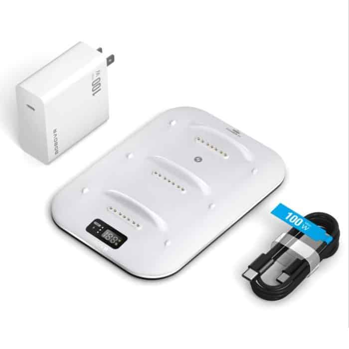 BOBOVR BD3 Ladestation für 3x B100 Akku 30W Schnellladestation – Bild 2