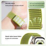 Woven Nylon Hook And Loop Fastener Metal Interface Watch Band – Bild 3