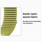 Woven Nylon Hook And Loop Fastener Metal Interface Watch Band – Bild 8