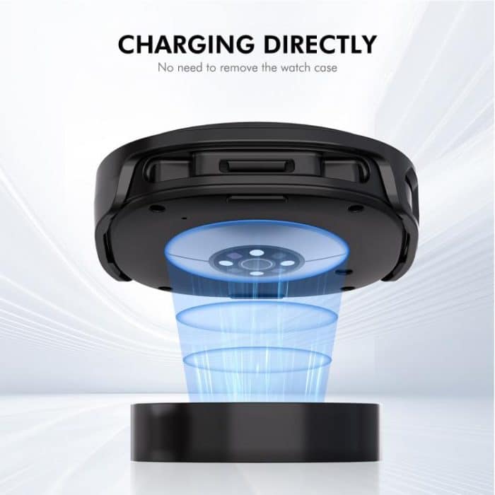 ENKAY Hat-Prince Full Coverage Tempered Glass Film Integrated PC Watch Case, For Samsung Galaxy Watch8 40mm – Bild 3