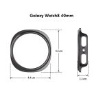 ENKAY Hat-Prince Full Coverage Tempered Glass Film Integrated PC Watch Case, For Samsung Galaxy Watch8 40mm – Bild 6