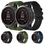 Für Jiamin Fenix5, 22 mm Nylon-Armband mit drei Ringen – Bild 7