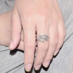 Mode Elegante verstellbare Blumen mit Diamant-Zeigefinger-Ringen Frauenschmuck – Bild 5