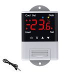 WiFi Intelligent Aquarium Fish Tank Hatch Central Air Conditioning Temperature Controller, DTC-1201 NTC Sensor, DTC-2201 18B20 Sensor