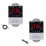 WiFi Intelligent Aquarium Fish Tank Hatch Central Air Conditioning Temperature Controller, DTC-1201 NTC Sensor, DTC-2201 18B20 Sensor – Bild 4