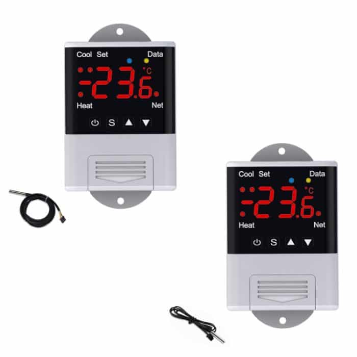 WiFi Intelligent Aquarium Fish Tank Hatch Central Air Conditioning Temperature Controller, DTC-1201 NTC Sensor, DTC-2201 18B20 Sensor – Bild 4