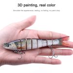 Luya Knotty Fish Plastic Bionic Hard Bait Meeresangeln Kunstköder, JM034-1, JM034-2, JM034-3, JM034-4, JM034-5 – Bild 6