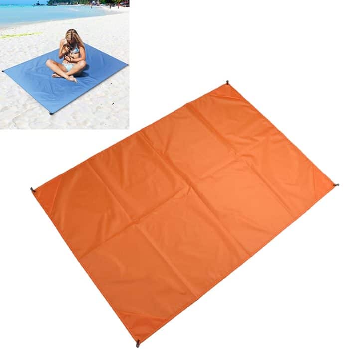Tragbare wasserdichte Picknick-Campingmatten für den Außenbereich, Stranddecke, Matratzenmatte, 150cm*140cm – Bild 1