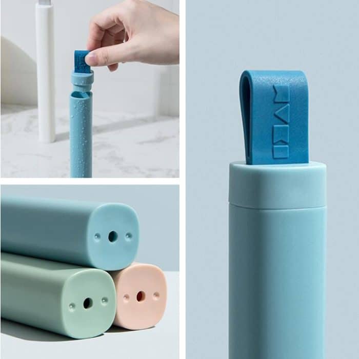 Reise-Zahnbürsten-Aufbewahrungsbox, einfacher Haushalts-Zahnbürsten-Aufbewahrungskoffer – Bild 4