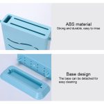 2 PCS Küche Multifunktionale Drei-Loch Unsichtbare Messer Halter Hohl Ablauf Küchenutensilien Lagerung Rack – Bild 3