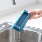 2 PCS Küche Multifunktionale Drei-Loch Unsichtbare Messer Halter Hohl Ablauf Küchenutensilien Lagerung Rack – Bild 6