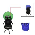 Live-E-Sports-Hintergrund, zusammenklappbares Hintergrundbrett, Größe:, Double Layer S Blue Green 75cm, Double Layer M Blue Green 110cm, Double Layer L Blue Green 142cm