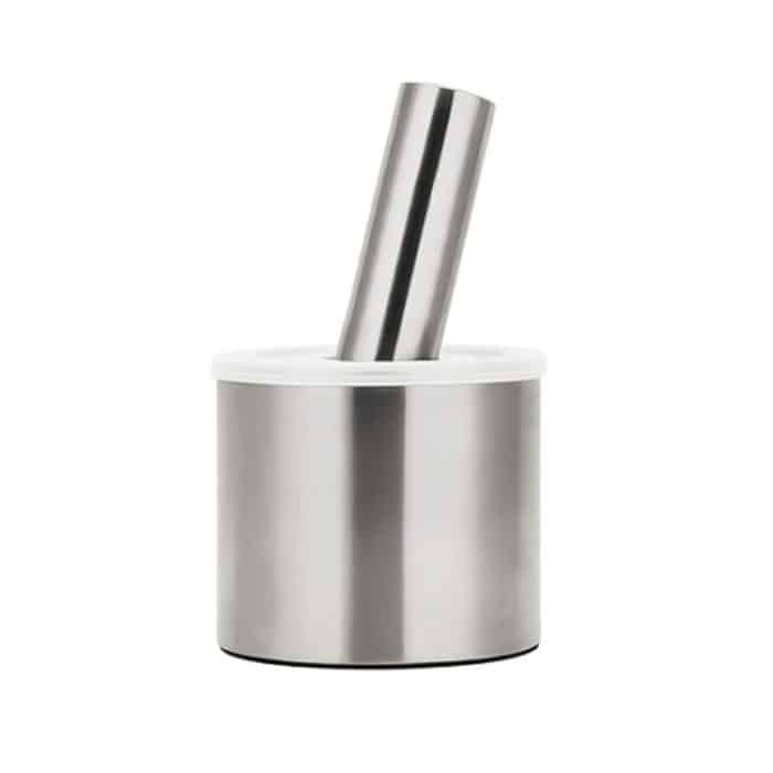 Küche 304 Edelstahl Knoblauchstampfer Gewürzbohnen Nussmühle, Straight Shape, Waist Shape, Drum Shape, Big Bowl Shape, Large Drum Shape – Bild 1